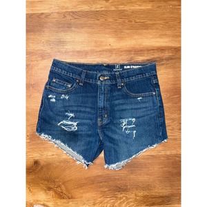 Distressed cutoff shorts